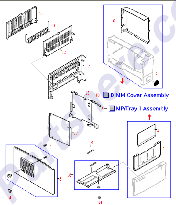 HP parts picture diagram for C4170-60101, RB2-2886-000CN-R, RB2-2859-000CN, RB2-2862-000CN, RB2-2866-000CN, RB2-2876-000CN, RB2-2877-000CN, RB2-2885-000CN, RB2-2886-000CN, RB2-2860-000CN, RB2-2875-000CN, RB2-2857-020CN, RG5-4126-000CN, RG5-4123-140CN, RG5-4139-000CN, RB2-2886-000CN-C, C4132-69001